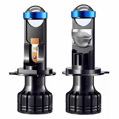 Led 헤드라이트 고성능 H4 미니 프로젝터 전구 H7 미니 Bi Led 레이저 프로젝터 렌즈 H7 H4